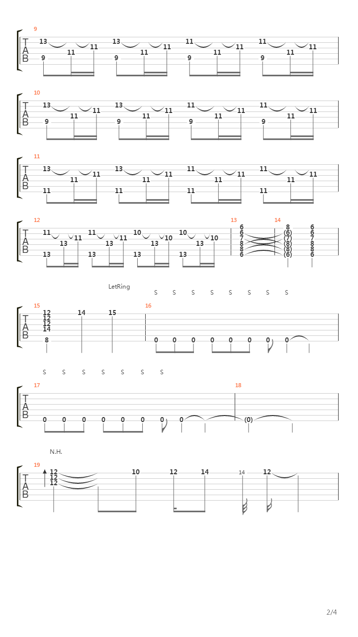 Signs Of Life吉他谱