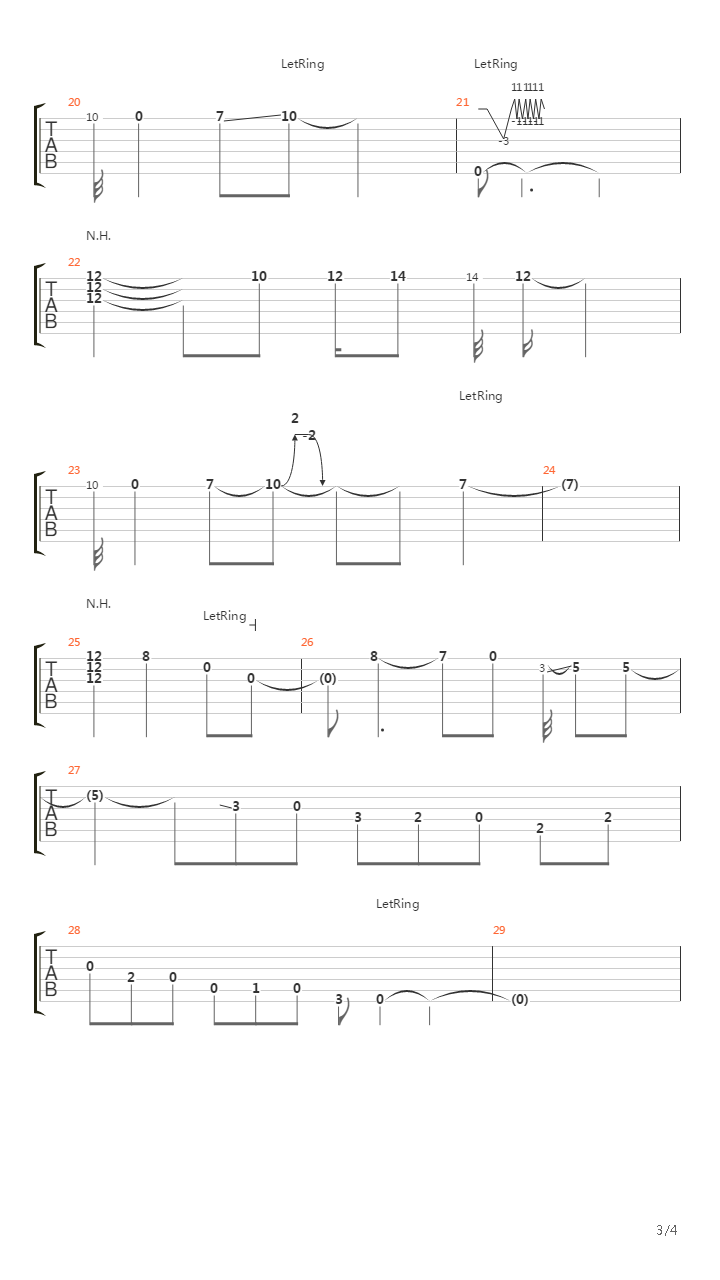 Signs Of Life吉他谱