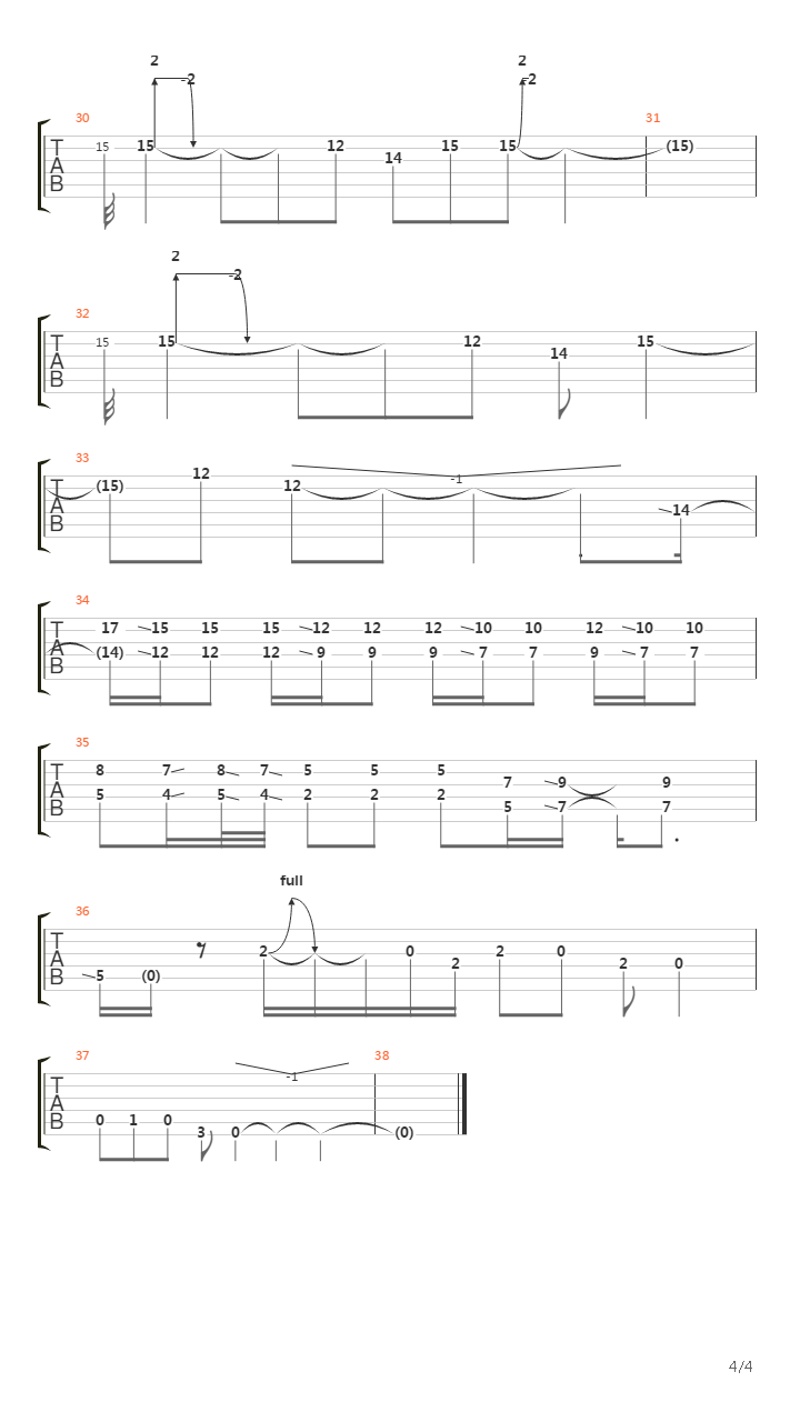 Signs Of Life吉他谱