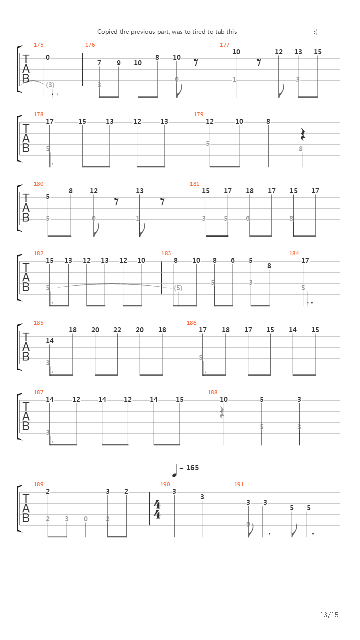 Summer 68吉他谱