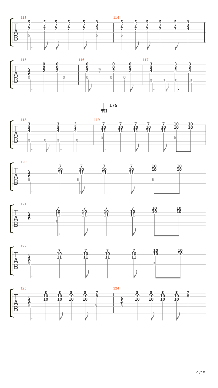 Summer 68吉他谱