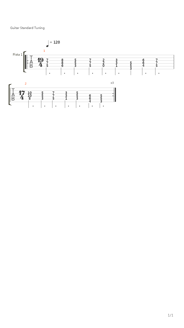 Sysyphus吉他谱