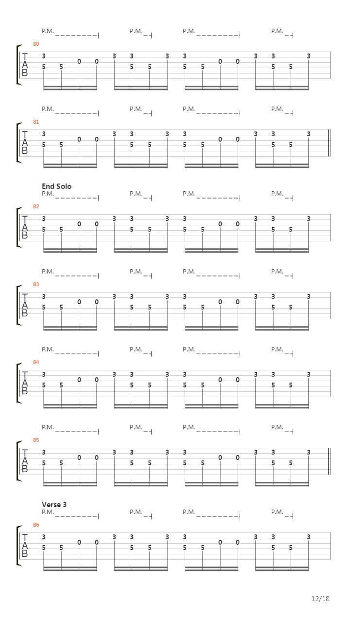 Take It Back吉他谱