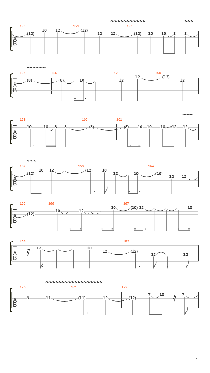 Take It Back吉他谱