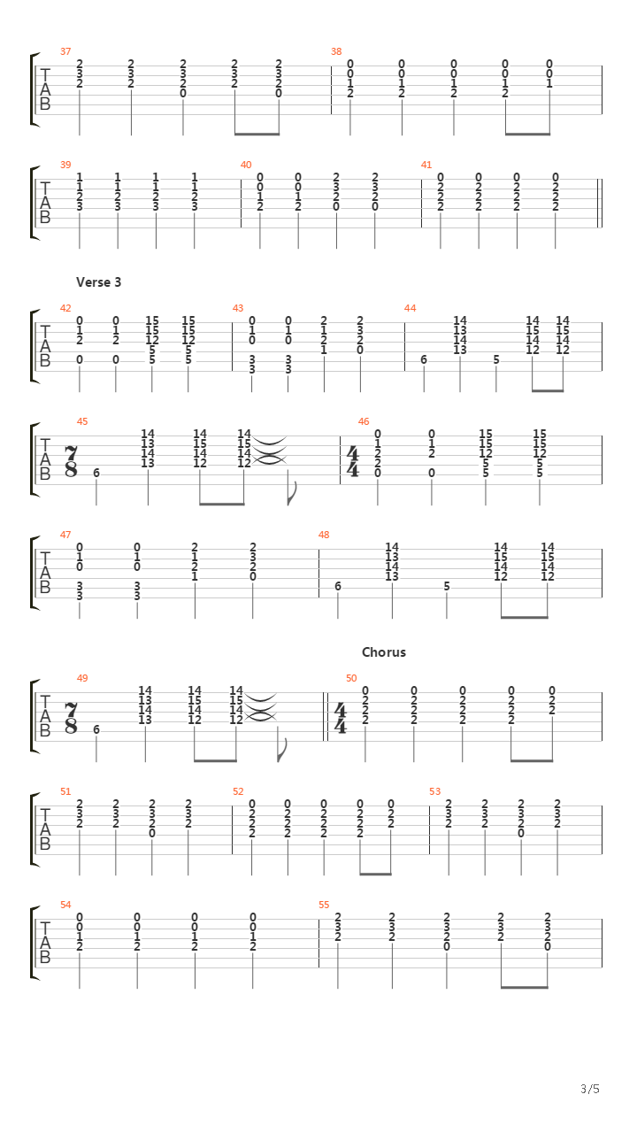 The Narrow Way Part 3吉他谱