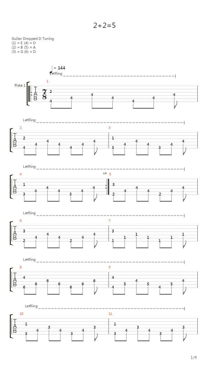 2 2 5吉他谱