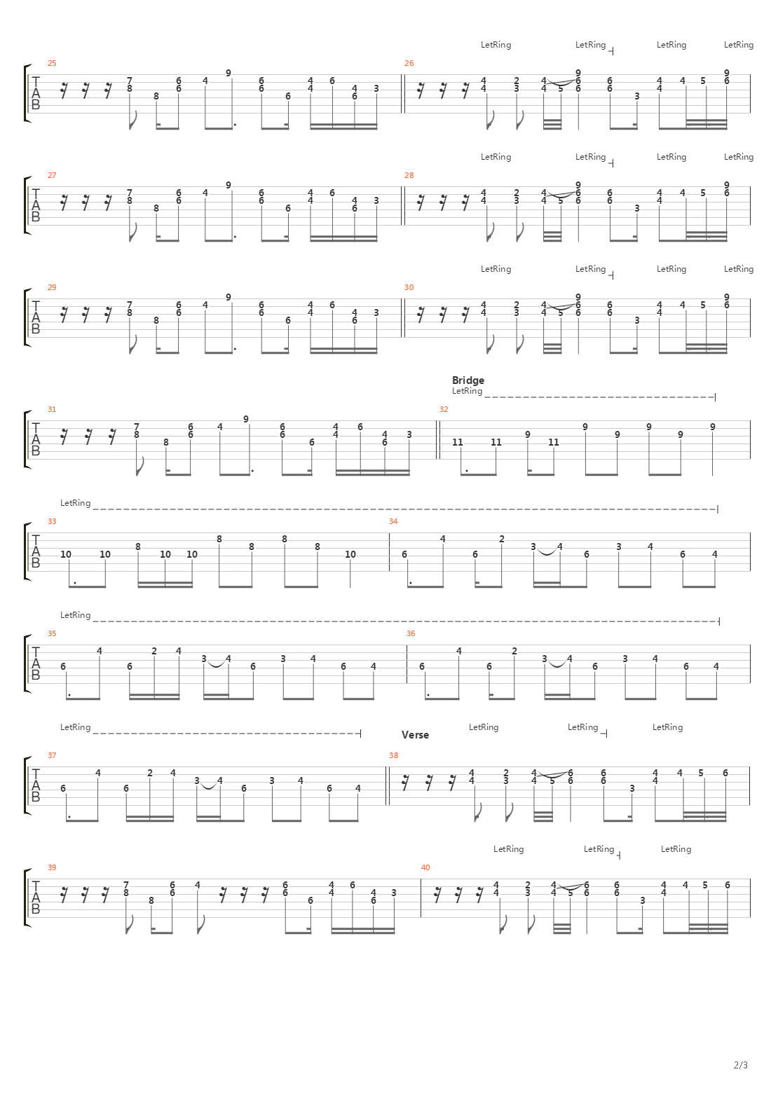 15 Step吉他谱