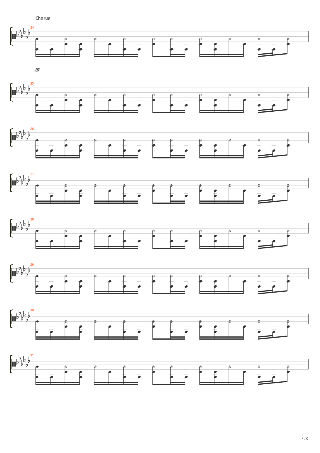 15 Step吉他谱