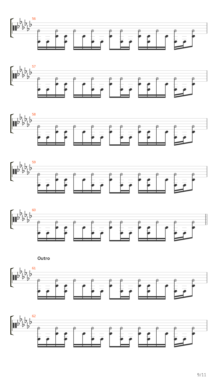 15 Step吉他谱