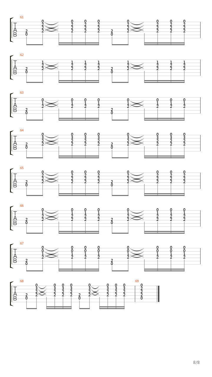 Exit Music For A Film吉他谱