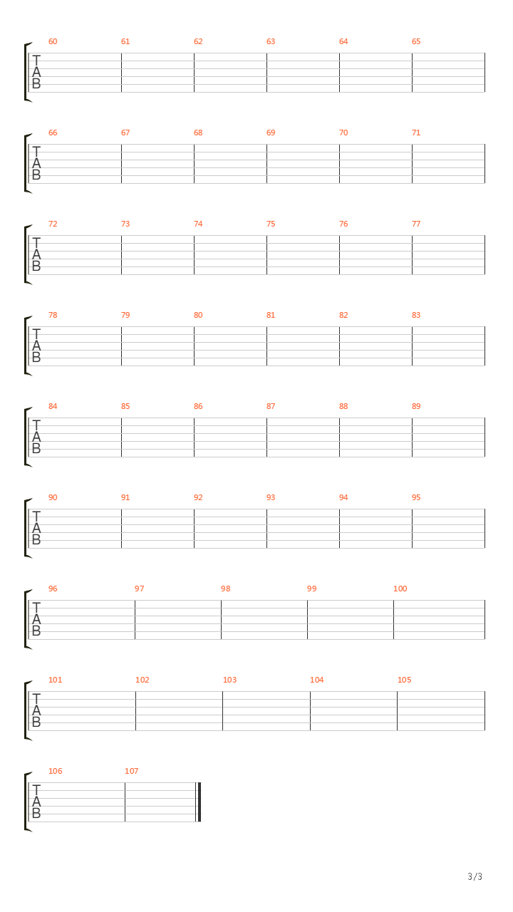 Feral吉他谱