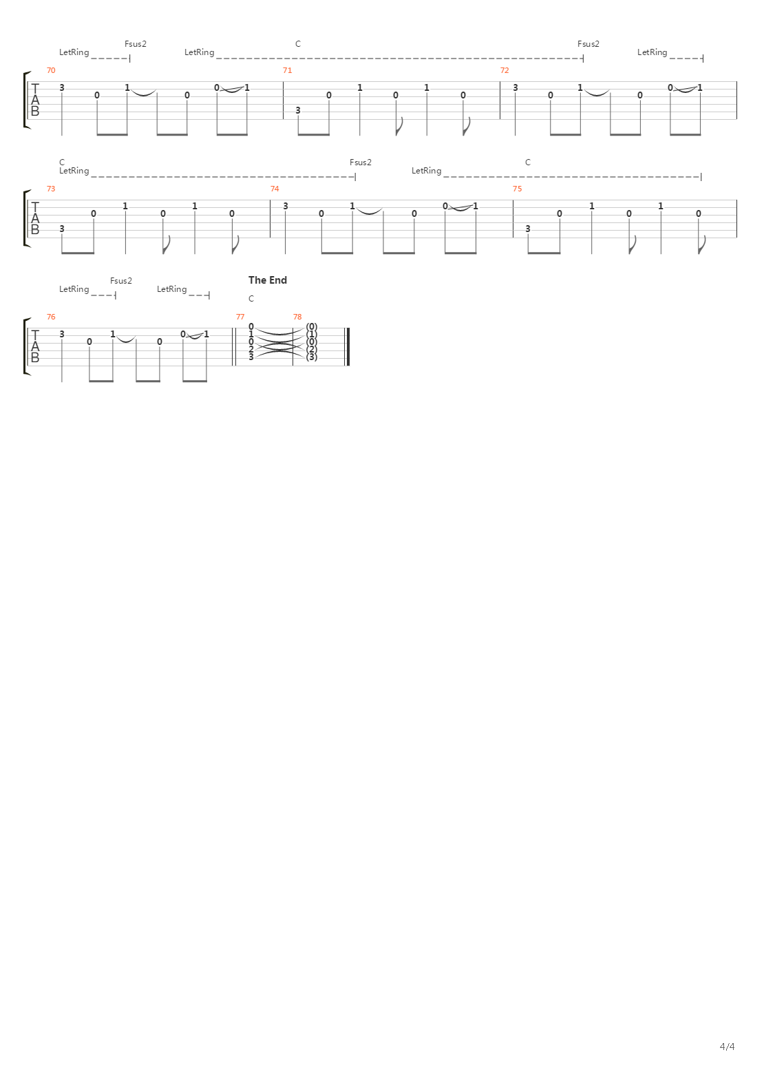 Lurgee吉他谱