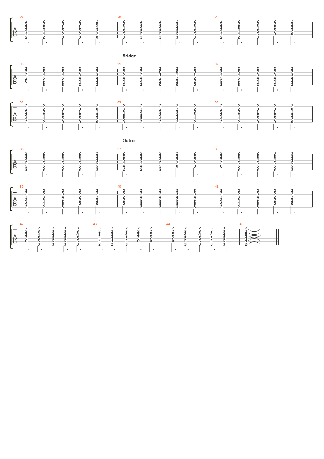 Pyramid Song吉他谱