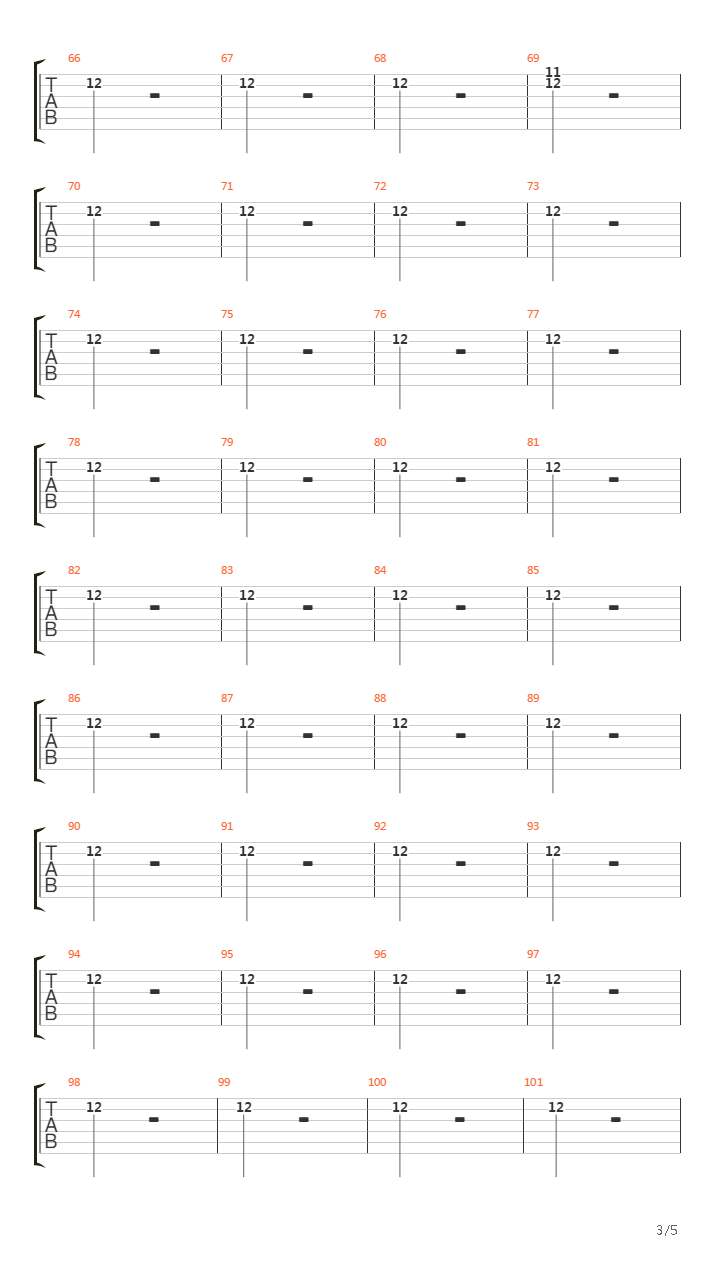 Separator吉他谱