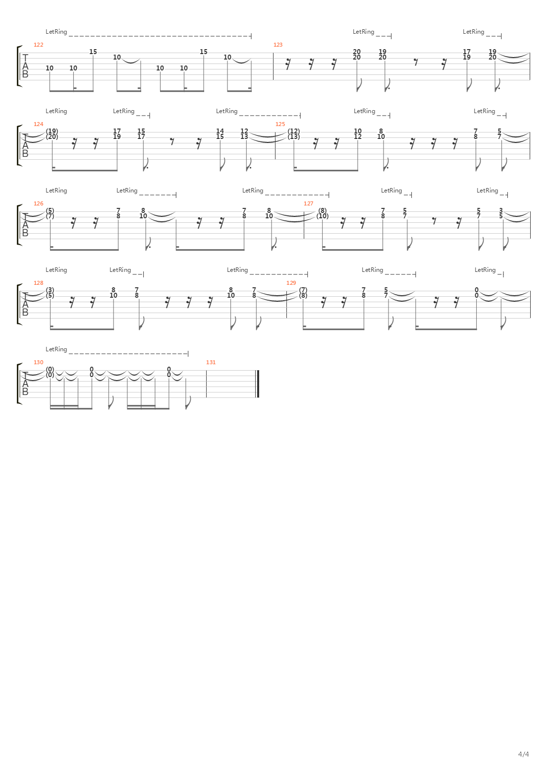 Staircase吉他谱