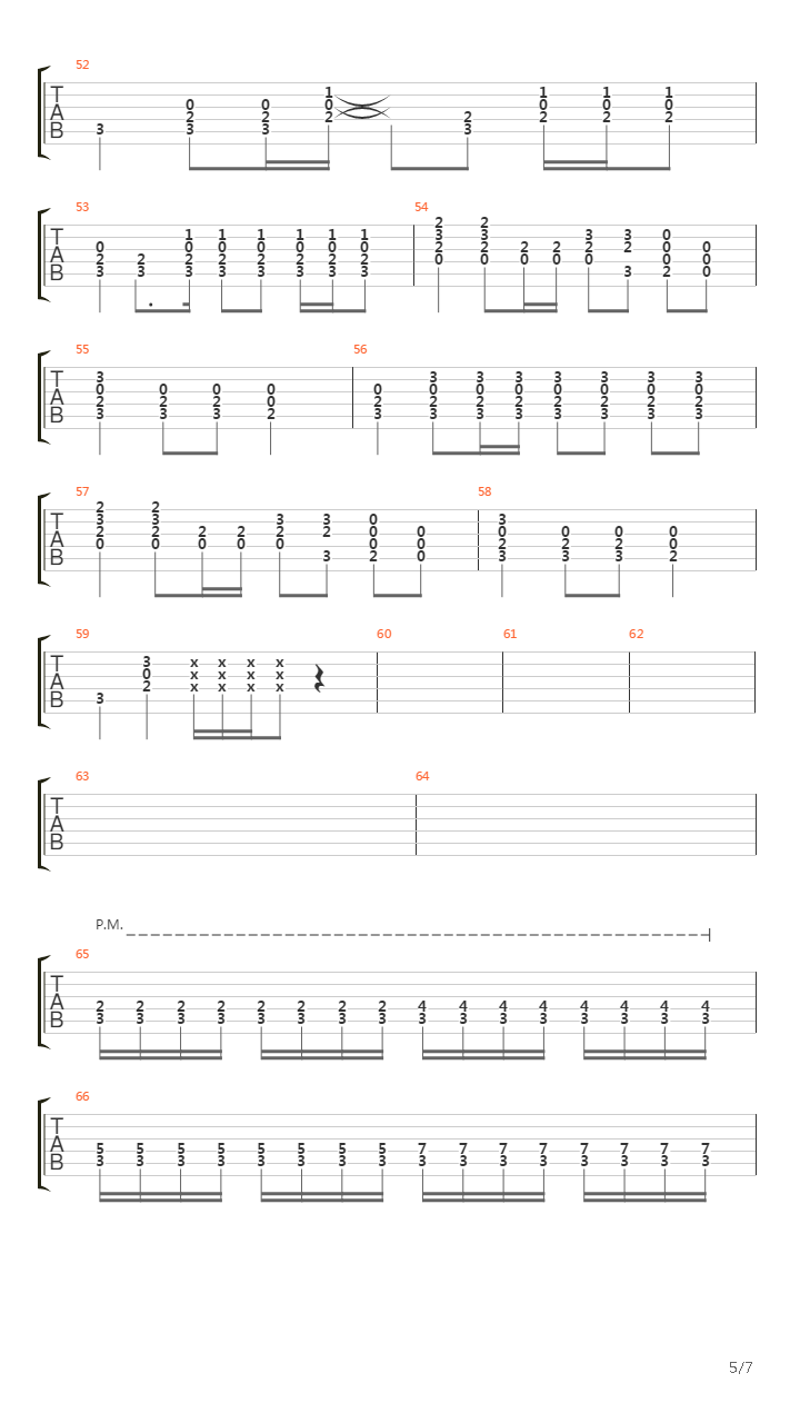 The Bends吉他谱