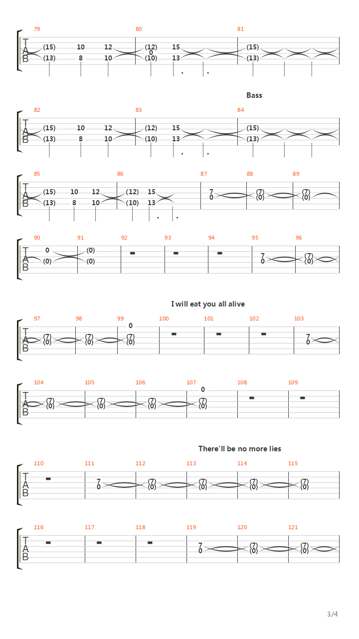 Where I End And You Begin吉他谱