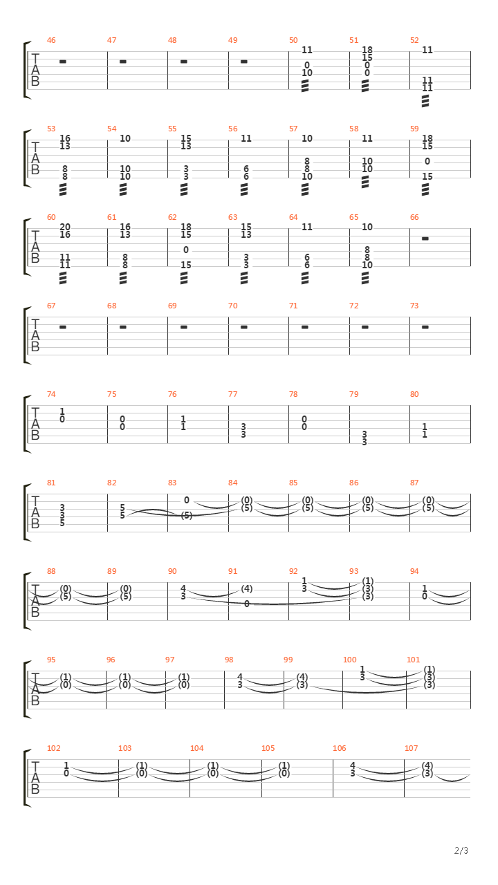 Where I End And You Begin吉他谱