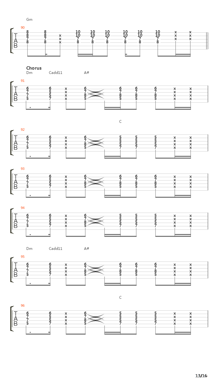 21st Century吉他谱