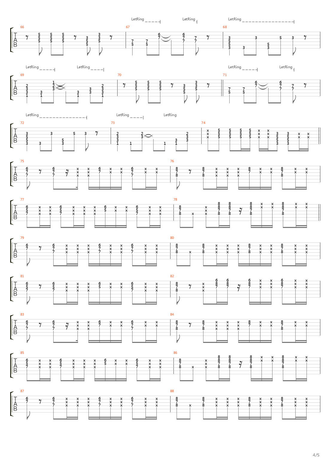 21st Century吉他谱