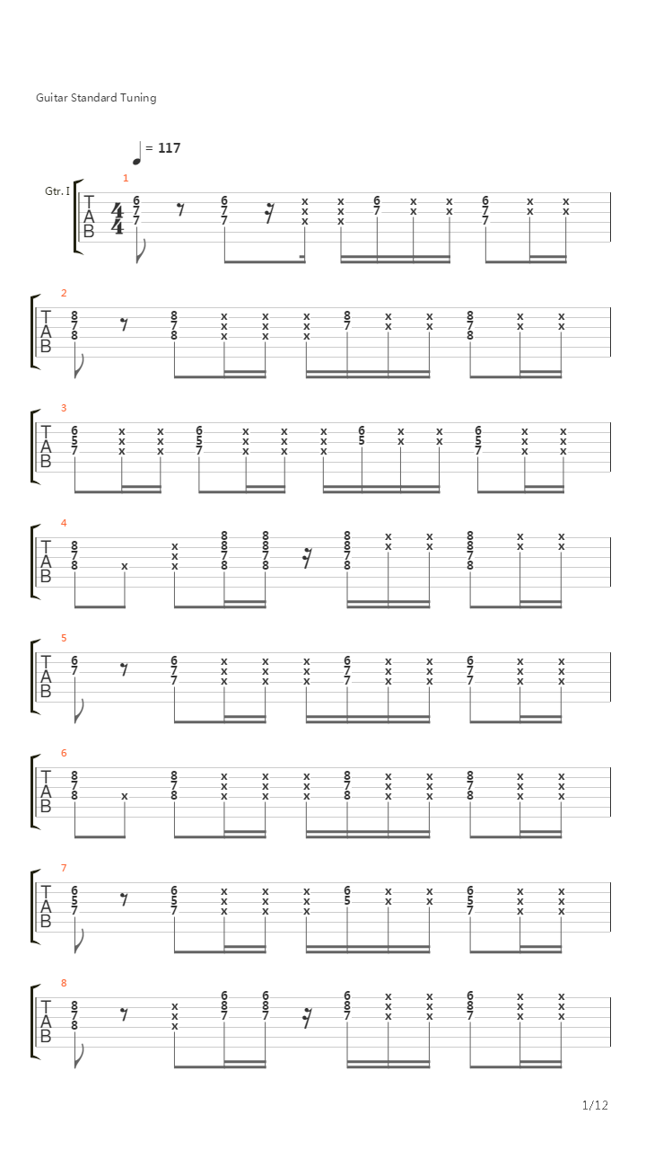 21st Century吉他谱