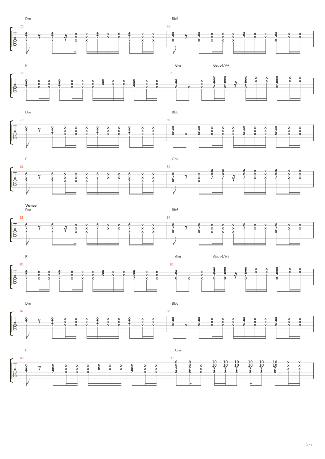 21st Century吉他谱