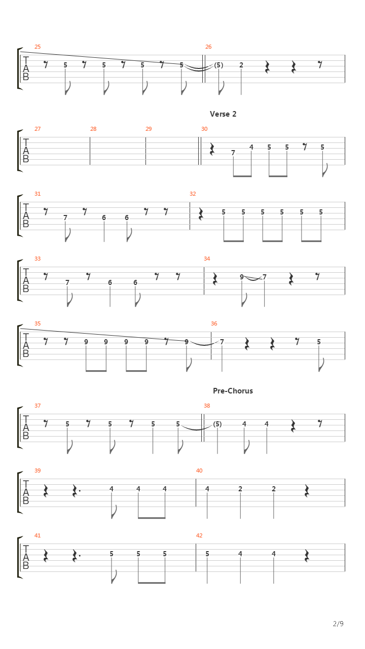 Eskimo吉他谱