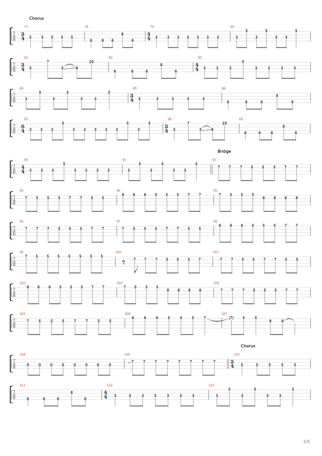 Factory Of Faiht吉他谱