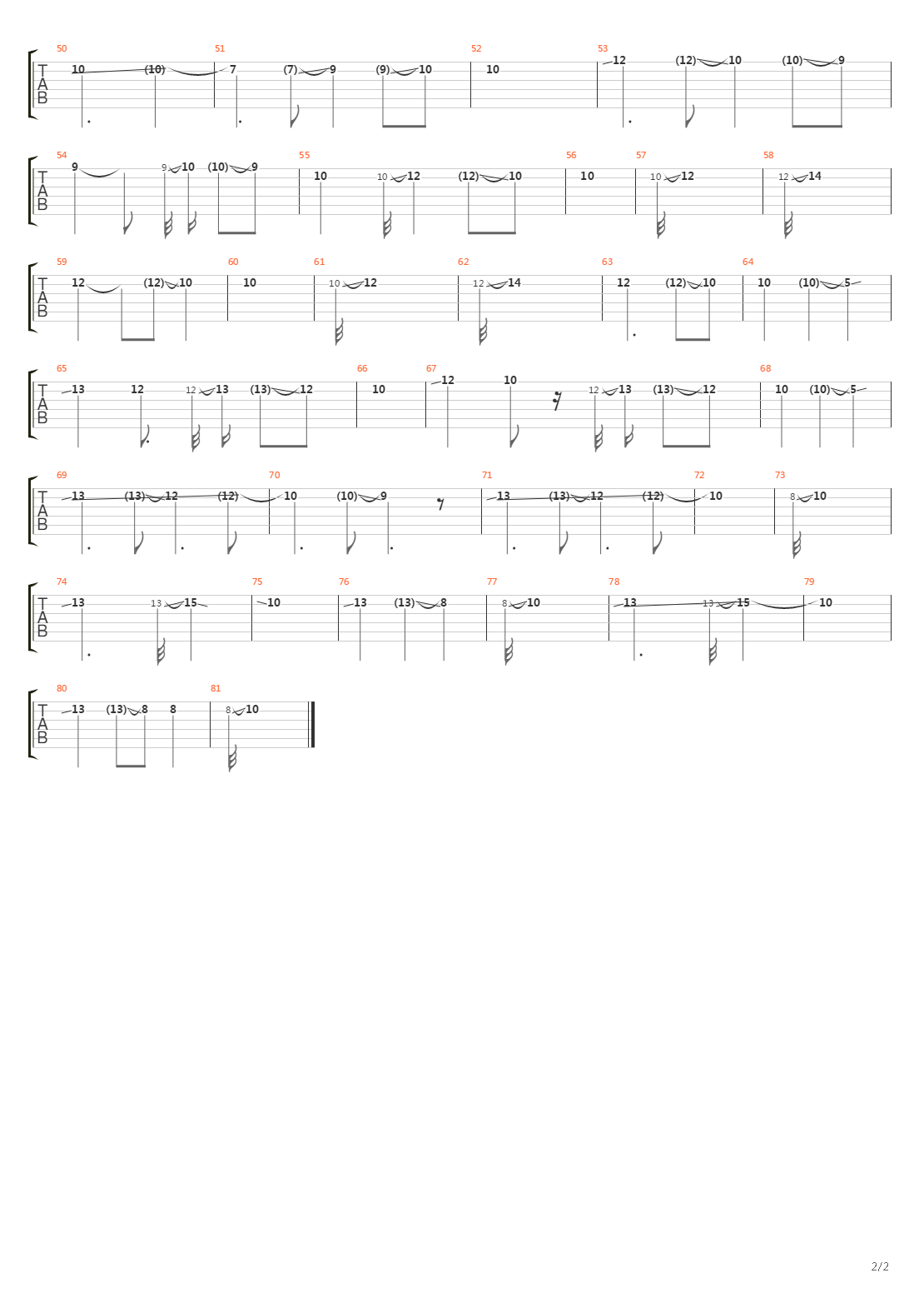 If吉他谱