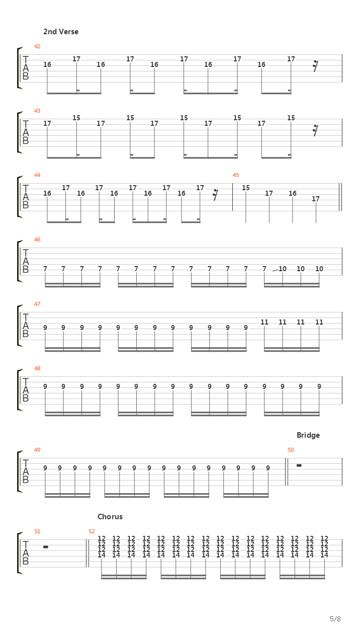 Leverage Of Space吉他谱