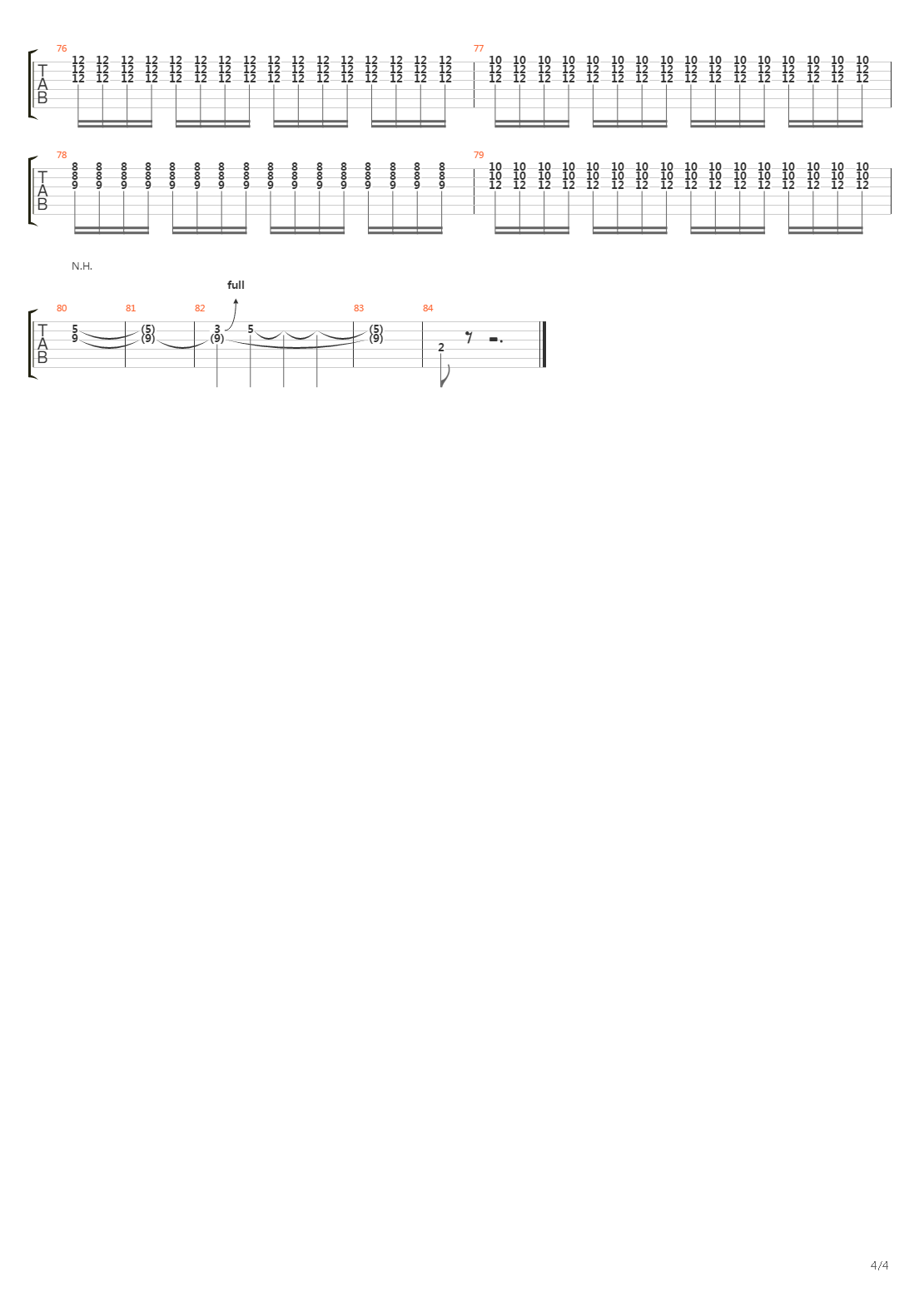 Leverage Of Space吉他谱