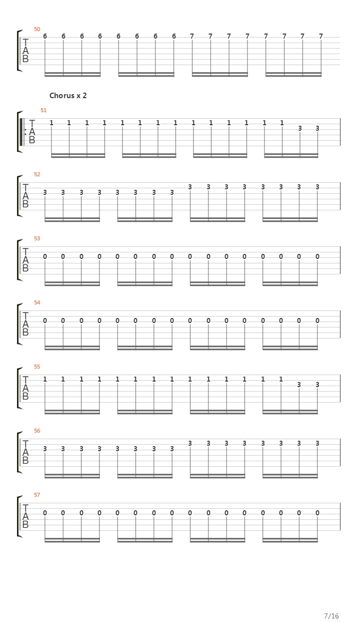 Parallel Universe吉他谱