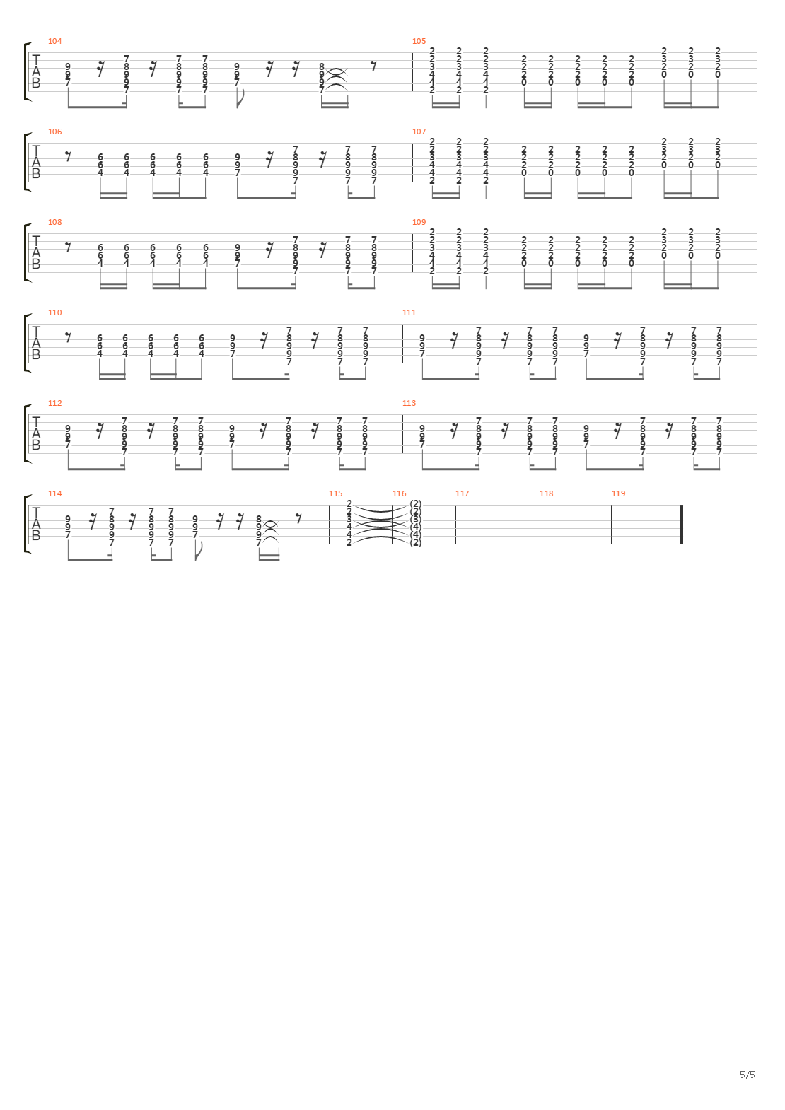 Quixoticelixer吉他谱