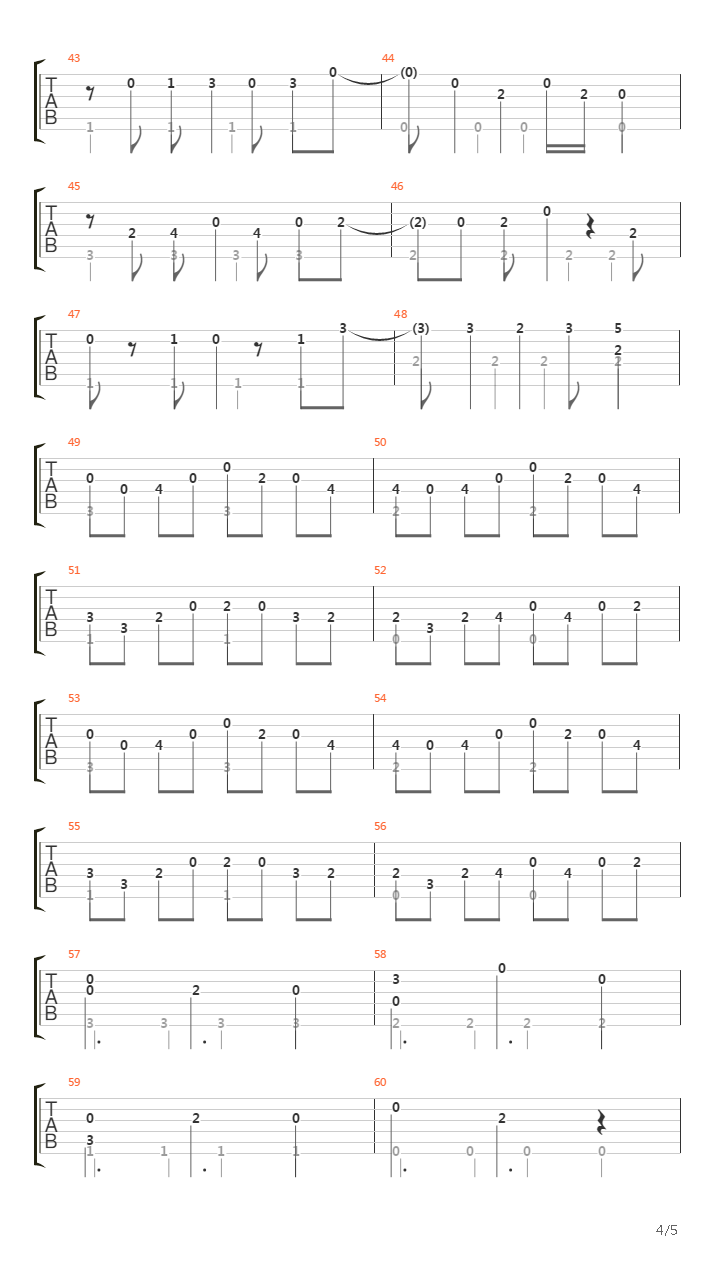 Cave Story(洞窟物语) - On to Grasstown吉他谱