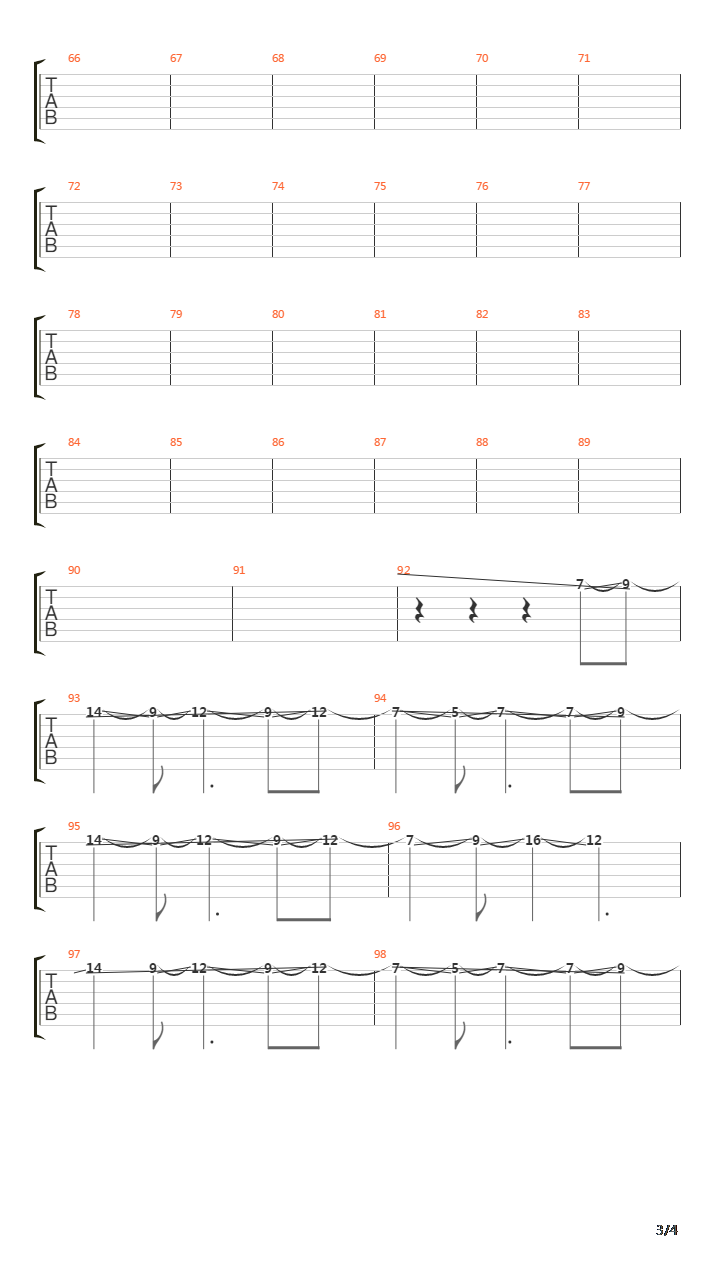 入阵曲吉他谱