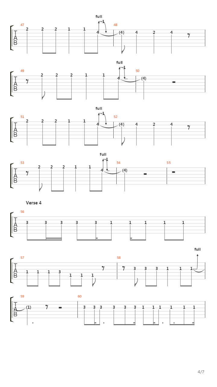 Slow Cheetah(11)吉他谱