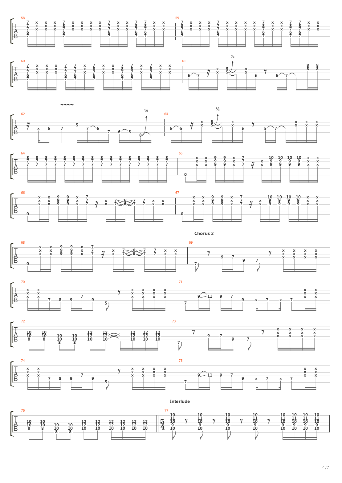 Subway To Venus吉他谱