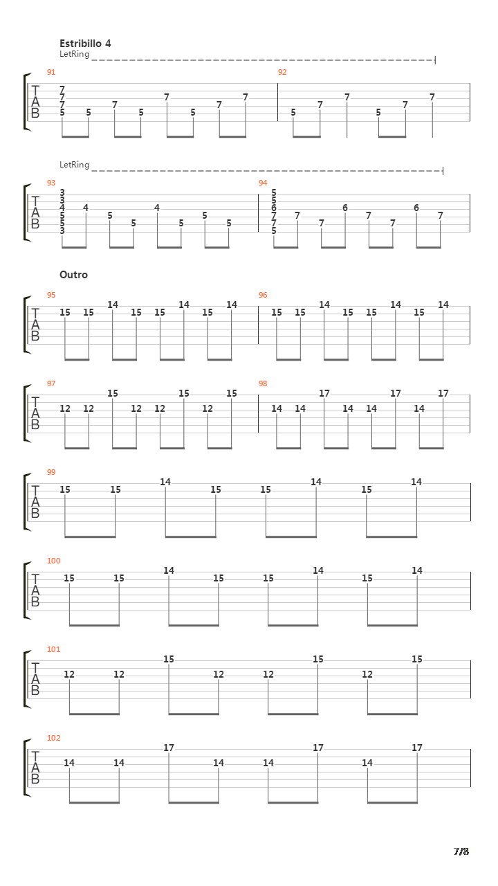 The Zephyr Song吉他谱