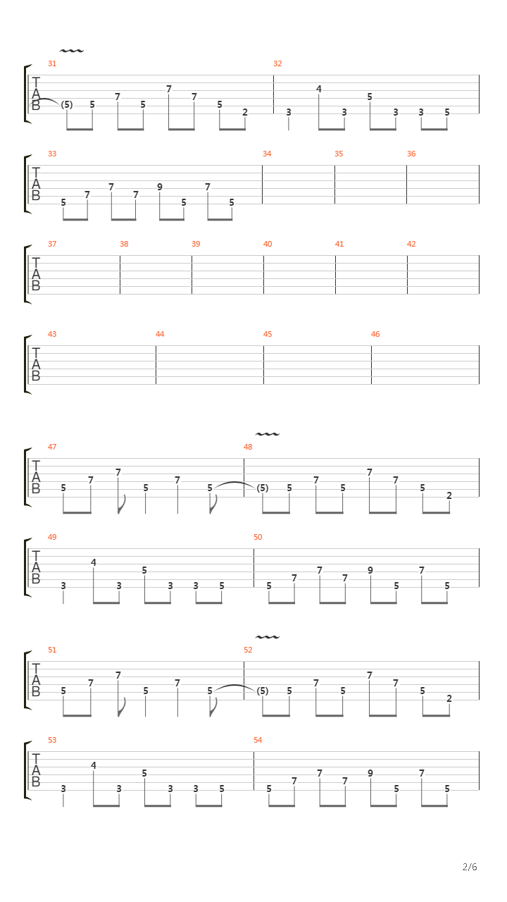 The Zephyr Song吉他谱