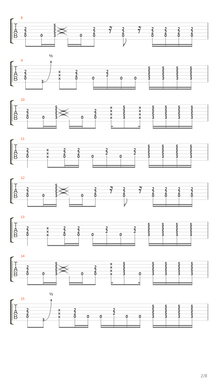 The Greeting Song吉他谱