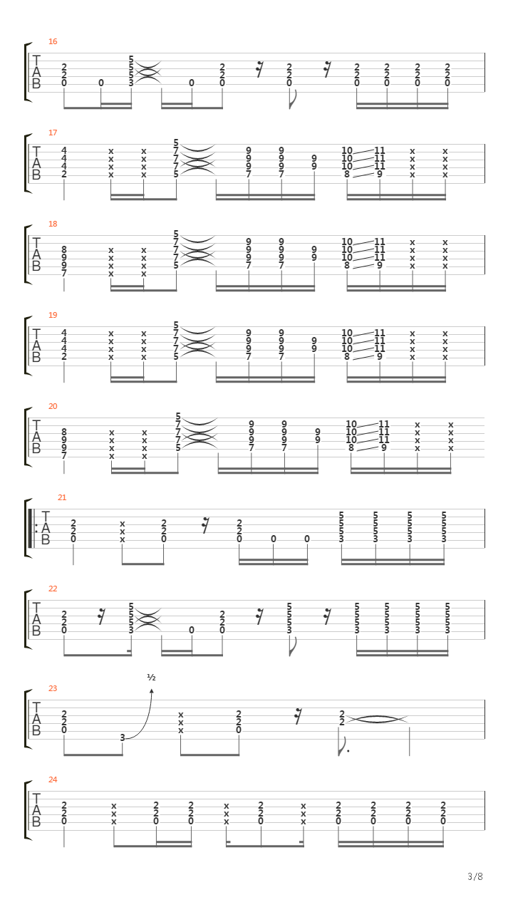 The Greeting Song吉他谱