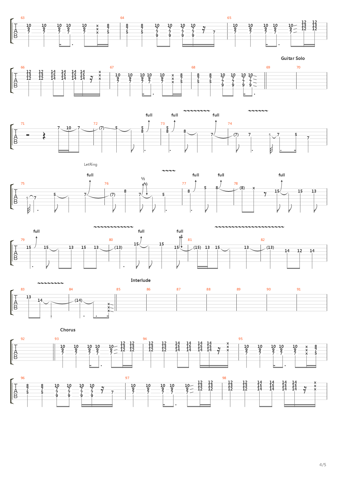 The Greeting Song吉他谱