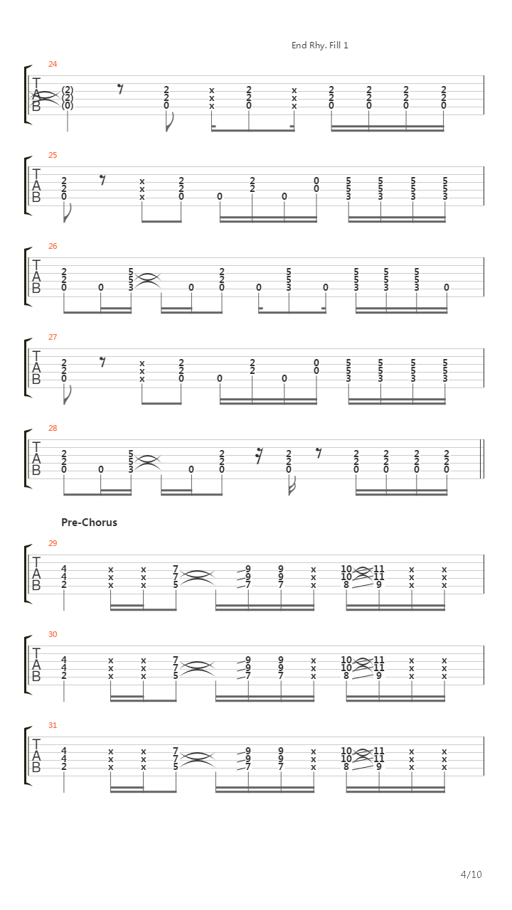 The Greeting Song吉他谱