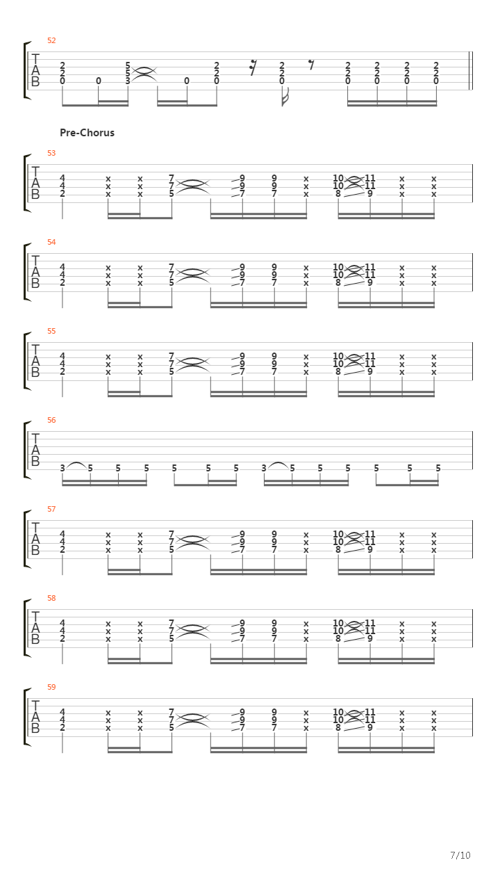 The Greeting Song吉他谱