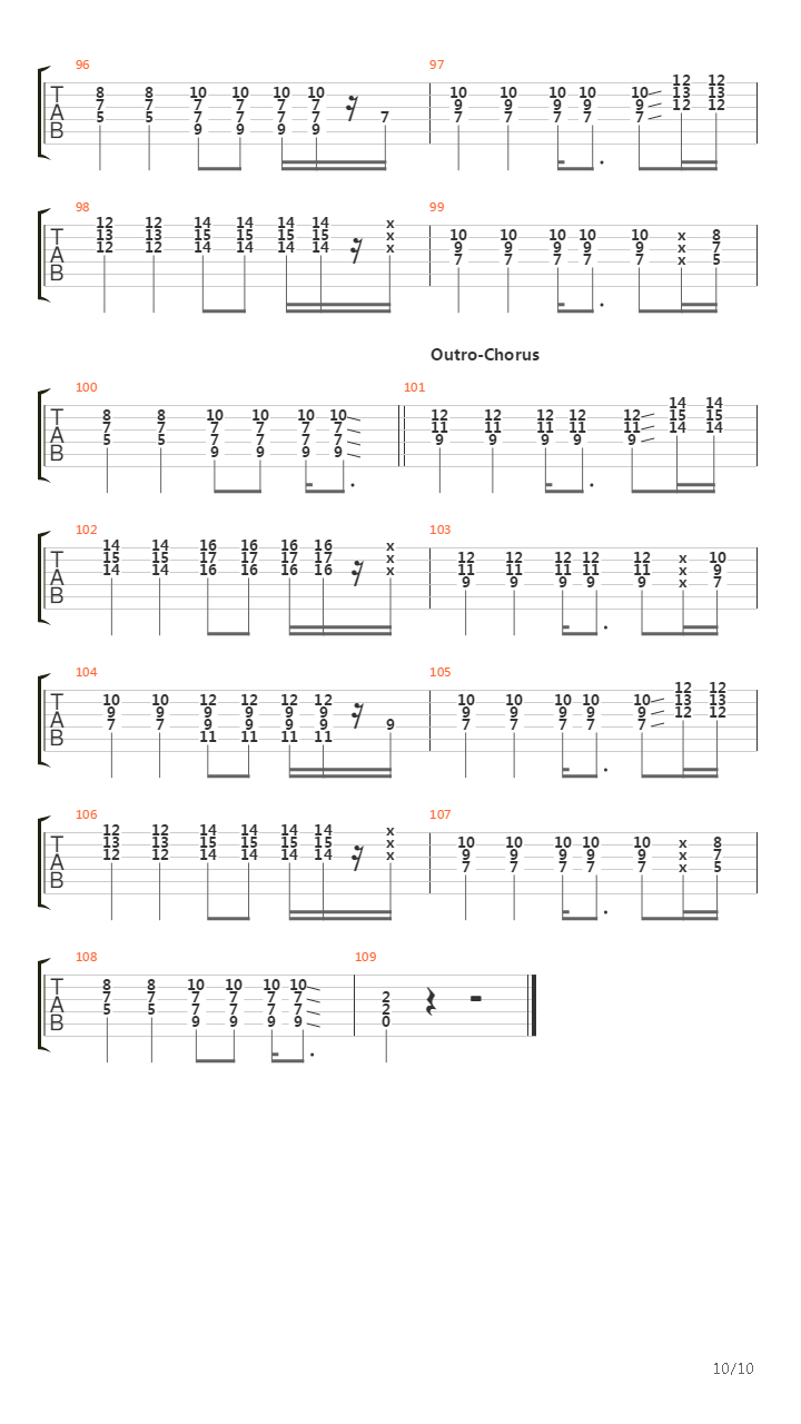 The Greeting Song吉他谱