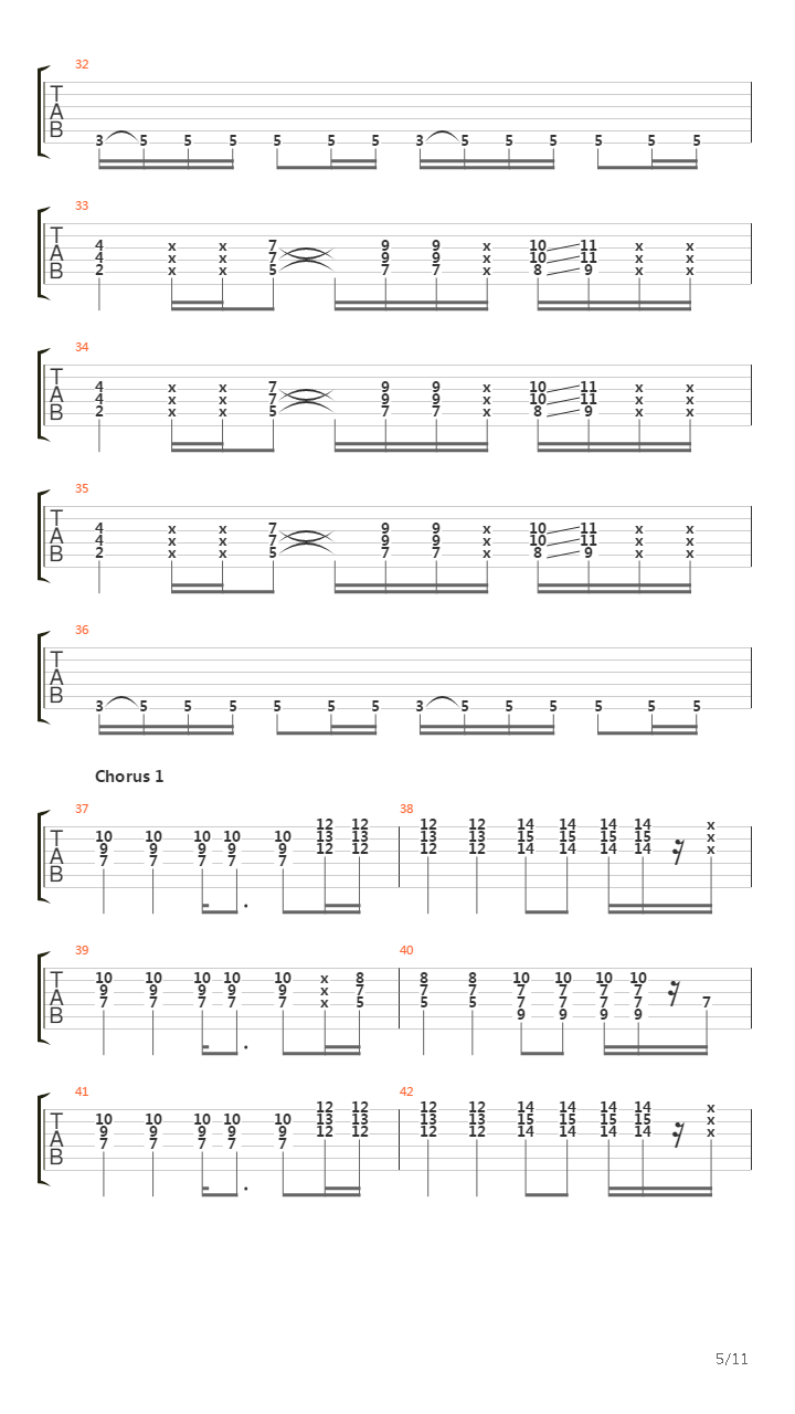 The Greeting Song吉他谱