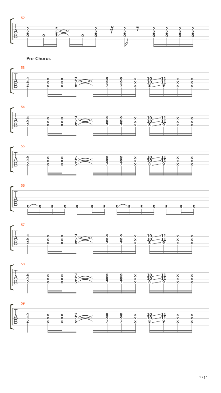 The Greeting Song吉他谱