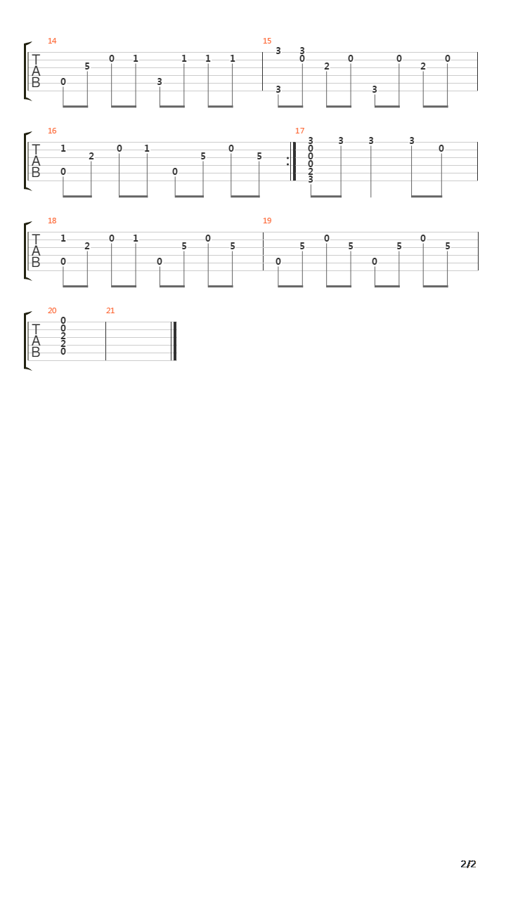 The Sound of Silence(寂静之声)吉他谱