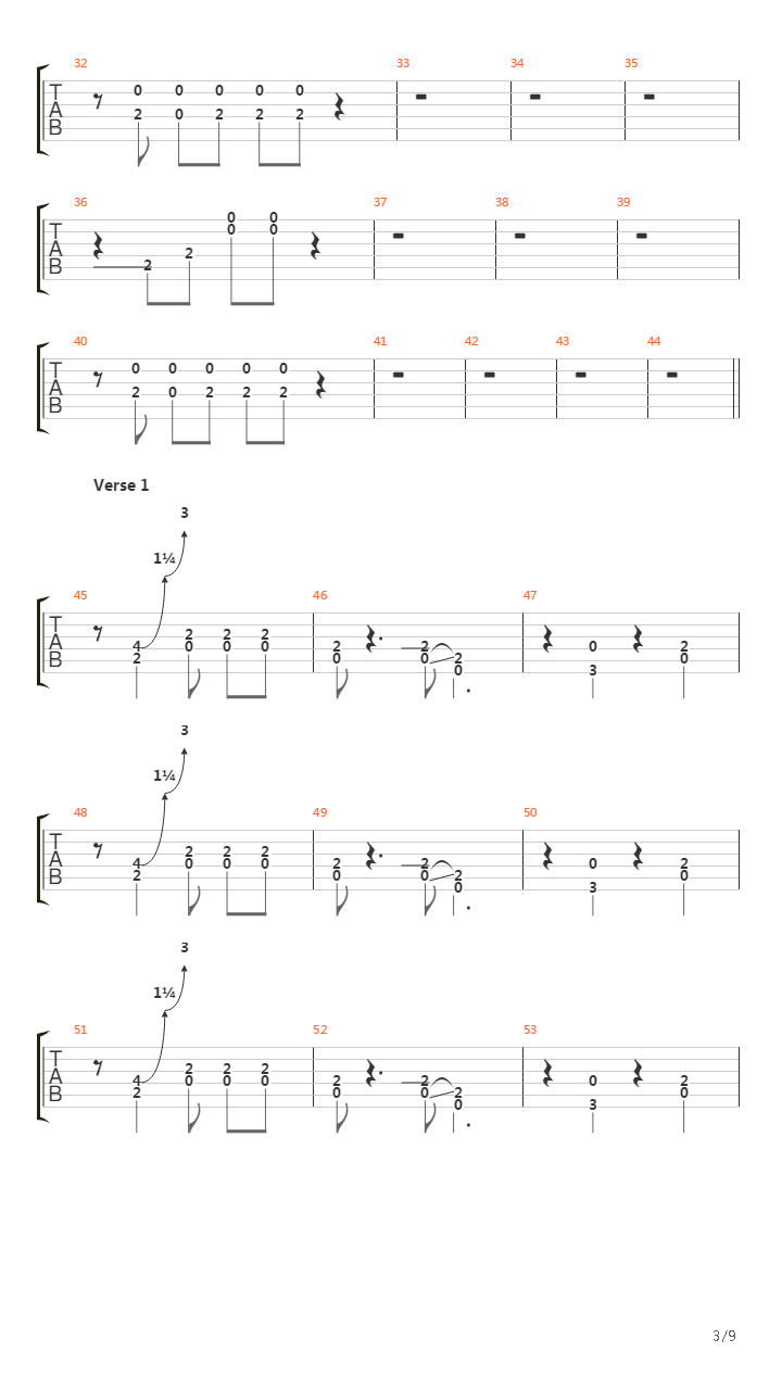 For Those About To Rock吉他谱