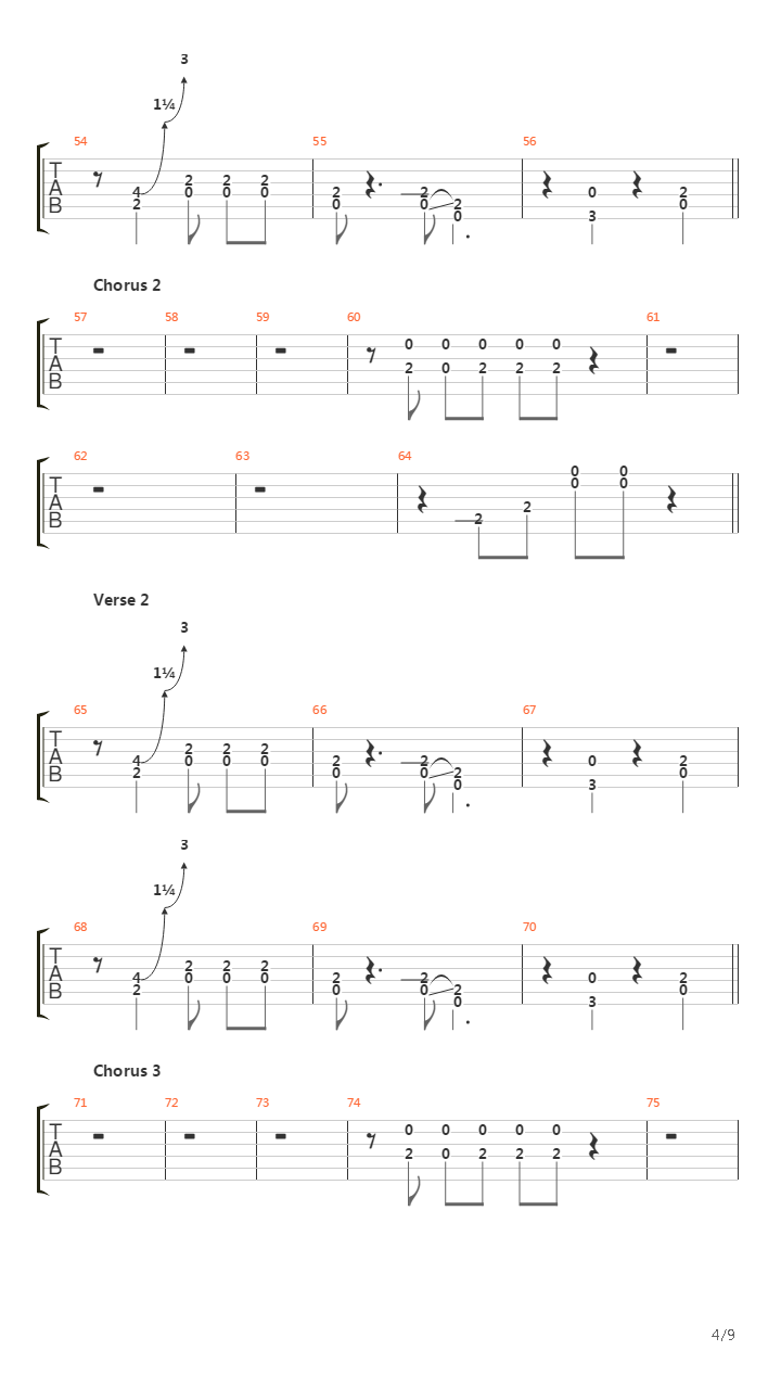 For Those About To Rock吉他谱